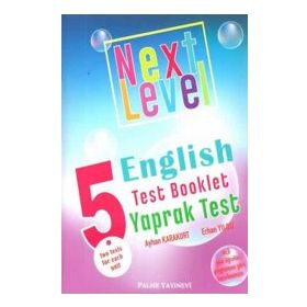5. Sınıf Next Level English Booklet Yaprak Test - Palme Yayınları