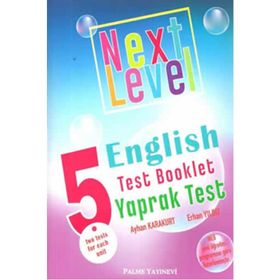 5. Sınıf Next Level English Booklet Yaprak Test - Palme Yayınları