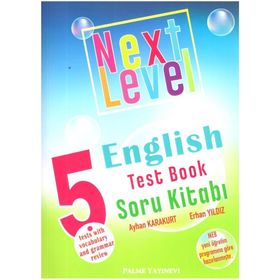 5. Sınıf Next Level English Test Booklet Yaprak Test Palme Yayınları