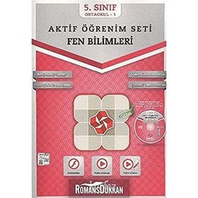 5. Sınıf Ortaokul - 1 Aktif Öğrenim Seti Fen Bilimleri - Kollektif