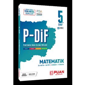 5. Sınıf P-DİF Matematik-Puan Yayınları