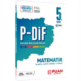 5. Sınıf P-DİF Matematik-Puan Yayınları