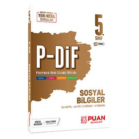 5. Sınıf P-DİF Sosyal Bilgiler-Puan Yayınları