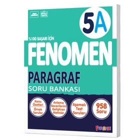 5. Sınıf Paragraf A Soru Bankası - Fenomen Yayınları