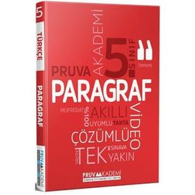 5. Sınıf Paragraf Soru Bankası Pruva Akademi Yayınları