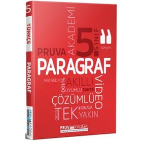 5. Sınıf Paragraf Soru Bankası Pruva Akademi Yayınları
