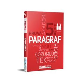 5. Sınıf Paragraf Soru Bankası Pruva Akademi Yayınları