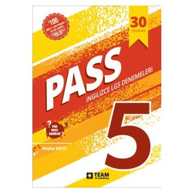 5. Sınıf Pass İngilizce Denemeleri - Team Elt Publishing