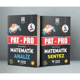 5. Sınıf Pat- Pro Matematik Seti Analiz ve Sentez-Curious&Genius Yayınları