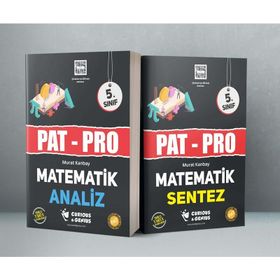 5. Sınıf Pat- Pro Matematik Seti Analiz ve Sentez-Curious&Genius Yayınları