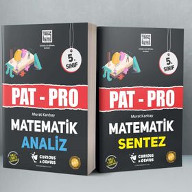 5. Sınıf Pat- Pro Matematik Seti Analiz ve Sentez-Curious&Genius Yayınları