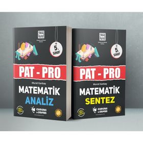 5. Sınıf Pat- Pro Matematik Seti Analiz ve Sentez-Curious&Genius Yayınları