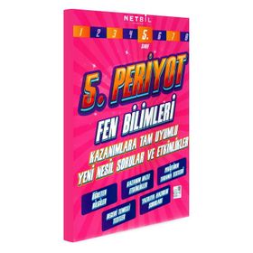 5.Sınıf Periyot Fen Bilimleri Etkinlikli Soru Bankası-Netbil Yayınları