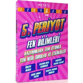5.Sınıf Periyot Fen Bilimleri Etkinlikli Soru Bankası-Netbil Yayınları