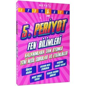 5.Sınıf Periyot Fen Bilimleri Etkinlikli Soru Bankası-Netbil Yayınları