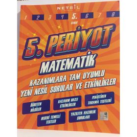 5.Sınıf Periyot Matematik Etkinlikli Soru Bankası-Netbil Yayınları