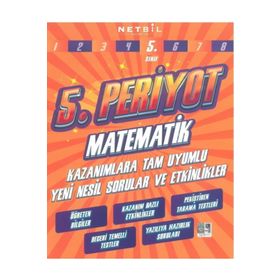 5.Sınıf Periyot Matematik Etkinlikli Soru Bankası-Netbil Yayınları