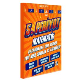 5.Sınıf Periyot Matematik Etkinlikli Soru Bankası-Netbil Yayınları