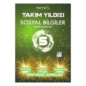 5.Sınıf Periyot Sosyal Bilgiler Etkinlikli Soru Bankası-Netbil Yayınları