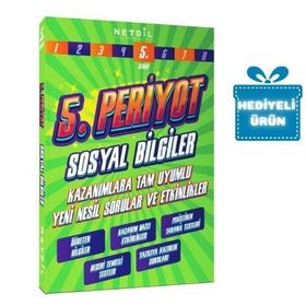 5.Sınıf Periyot Sosyal Bilgiler Etkinlikli Soru Bankası-Netbil Yayınları