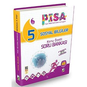 5. Sınıf PİSA 4B Sosyal Bilgiler Soru Bankası Damla Yayınevi