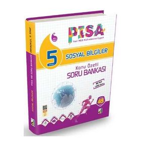 5. Sınıf PİSA 4B Sosyal Bilgiler Soru Bankası Damla Yayınevi