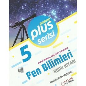 5. Sınıf Plus Fen Bilimleri Konu Kitabı-Palme Yayınevi