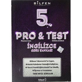 5. Sınıf Pro & Test İngilizce Soru Bankası - Bilfen Yayınları
