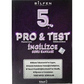 5. Sınıf Pro & Test İngilizce Soru Bankası - Bilfen Yayınları