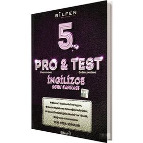 5. Sınıf Pro & Test İngilizce Soru Bankası - Bilfen Yayınları