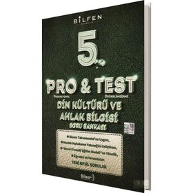 5. Sınıf Pro Test Soru Seti 5 Kitap Bilfen Yayınları