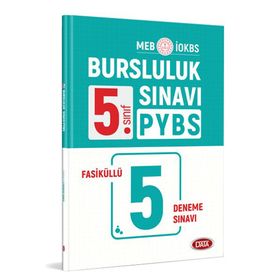 5. Sınıf Pybs İokbs Bursluluk Sınavı 5 Fasiküllü Deneme Sınavı-Data Yayınları