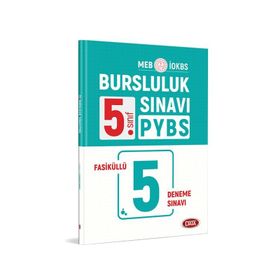 5. Sınıf Pybs İokbs Bursluluk Sınavı 5 Fasiküllü Deneme Sınavı-Data Yayınları