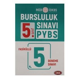 5. Sınıf Pybs İokbs Bursluluk Sınavı 5 Fasiküllü Deneme Sınavı-Data Yayınları