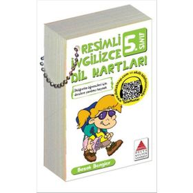 5. Sınıf Resimli İngilizce Dil Kartları Delta Kültür Yayınları