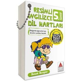 5. Sınıf Resimli İngilizce Dil Kartları Delta Kültür Yayınları