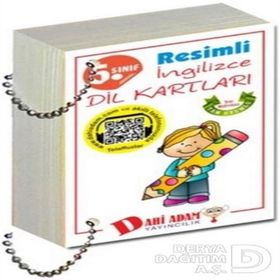5. Sınıf Resimli İngilizce Dil Kartları Delta Kültür Yayınları