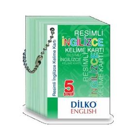 5. Sınıf Resimli İngilizce Kelime Kartı-Dilko Yayınları
