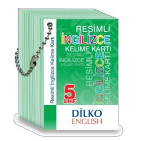 5. Sınıf Resimli İngilizce Kelime Kartı-Dilko Yayınları