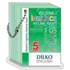 5. Sınıf Resimli İngilizce Kelime Kartı-Dilko Yayınları