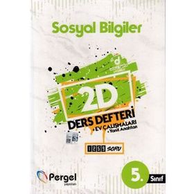 5. Sınıf Sosyal Bilgiler 2D Ders Defteri Kollektif Pergel Yayınları