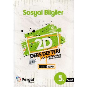 5. Sınıf Sosyal Bilgiler 2D Ders Defteri Kollektif Pergel Yayınları