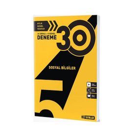 5. Sınıf Sosyal Bilgiler 30'lu Deneme - Hız Yayınları
