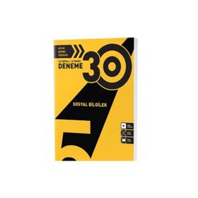 5. Sınıf Sosyal Bilgiler 30'lu Deneme - Hız Yayınları