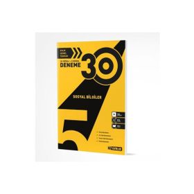 5. Sınıf Sosyal Bilgiler 30'lu Deneme - Hız Yayınları