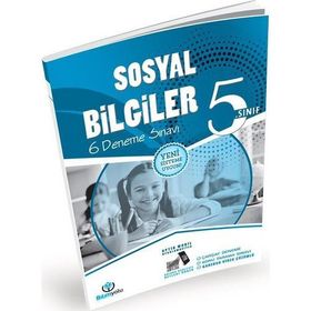 5.Sınıf Sosyal Bilgiler 6 Video Çözümlü Optikli Deneme Sınavı - kollektif