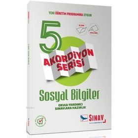 5. Sınıf Sosyal Bilgiler Akordiyon Serisi Aç Konu Katla Soru Sınav Dergisi