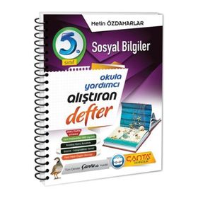 5.Sınıf Sosyal Bilgiler Alıştıran Defter - Çanta Yayınları