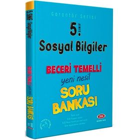 5. Sınıf Sosyal Bilgiler Beceri Temelli Soru Bankası-Data Yayınları