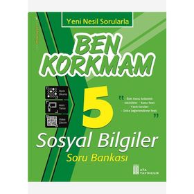 5. Sınıf Sosyal Bilgiler Ben Korkmam Soru Bankası Ata Yayıncılık